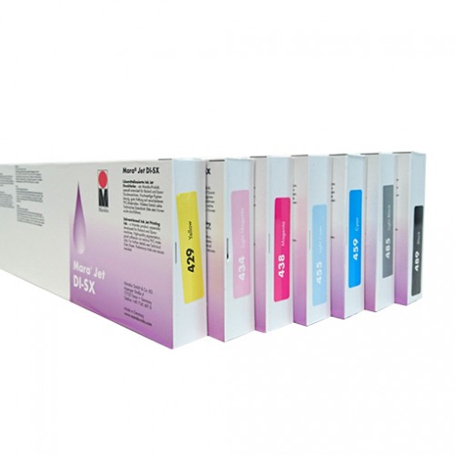 4 Recharges D'encre ECO SOLVANT Premium Compatible Mutoh - 2000 Ml - Pack CMYK