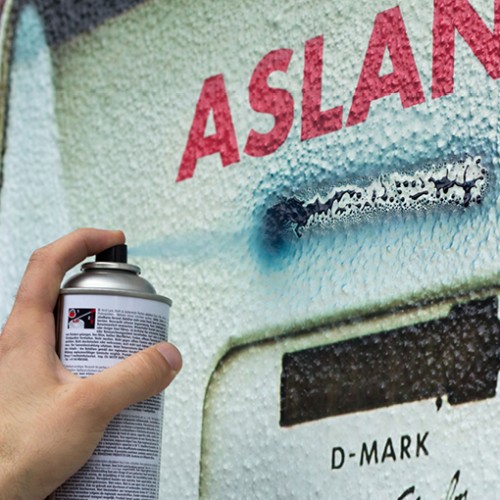 ASLAN SL-99 | LAMINATION PVC POLYMERE 2D MATE ANTI-GRAFFITIS SPECIALE UV 80µ