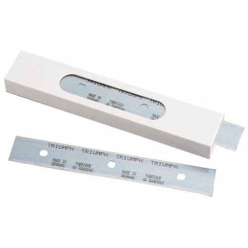 Lot De 25 Lames De Toupies Nickel Colorado – Taille 4 – 1,25 – Pour Pêche Au Doré