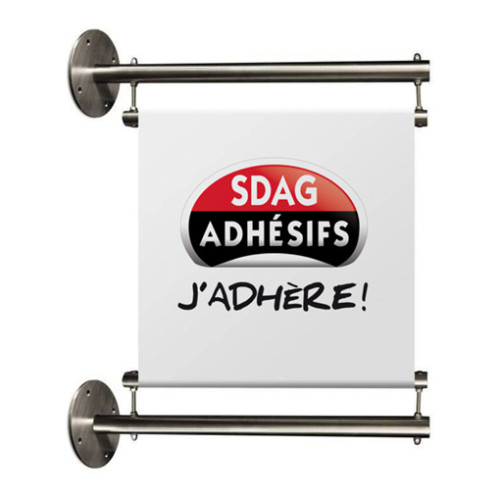 2 PLATINES DRAPEAU POUR...