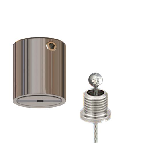 KIT DE 2 AIMANTS PLAFOND POUR CABLE