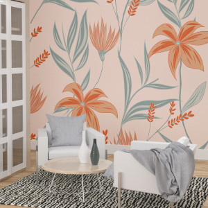 PAPIER PEINT BLANC MAT...