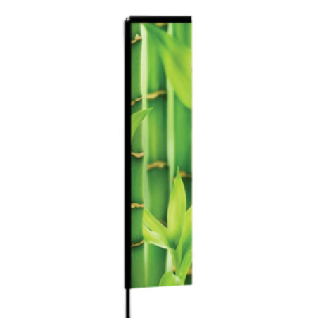 SERIE EASYH | PORTE-DRAPEAUX INTERIEURS OU EXTERIEURS TRES LEGERS